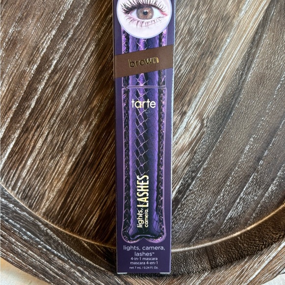 Tarte Lights, Camera, Lashes Mascara • Brown • Volumizing & Lengthening • NEW - Picture 2 of 4